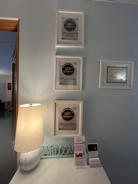 Inside lobby of Balance Acupuncture and Integrative Health